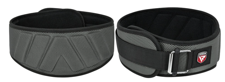 WEIGHT LIFTING BELT EVA CURVE RX4 GREY (size: M)