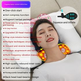 Shoulder And Cervical Spine Massage Pillow Cervical Spine And Neck Massager (Option: Flagship Luxury Edition)