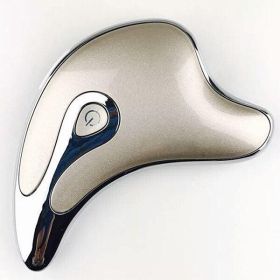 Gua Sha Scraper Facial Massager (Color: silvery)